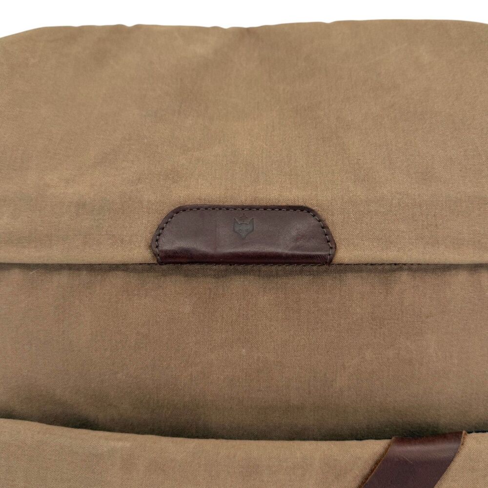 Clever Supply Co 6L Camera Sling Waxed Canvas Leather Bag Tan - Picture 8 of 16